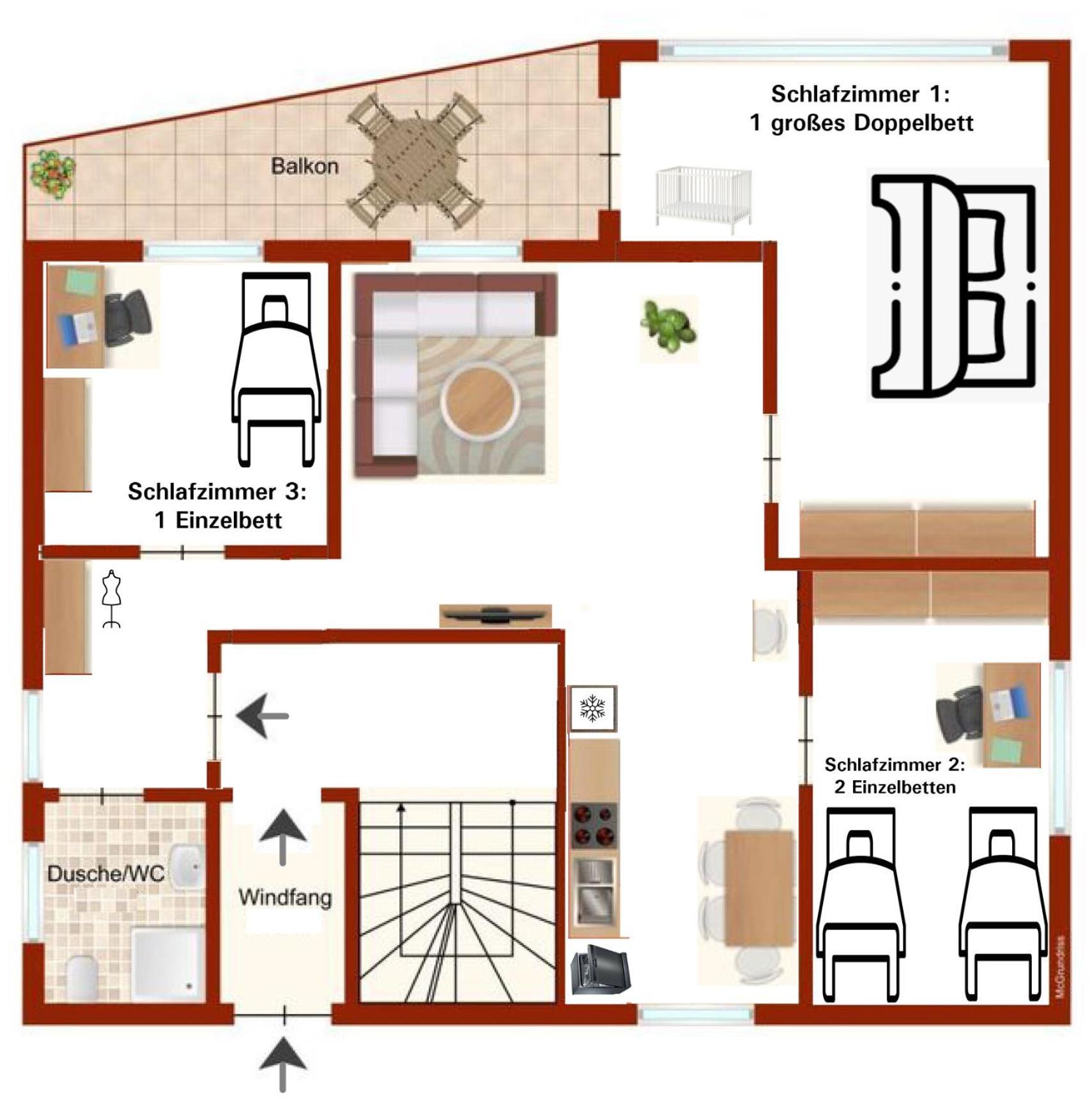 Ferienwohnung "Sorgenfrei" In Coburg ! - Im Eg Mit Privatparkplatz & Balkon Exterior photo